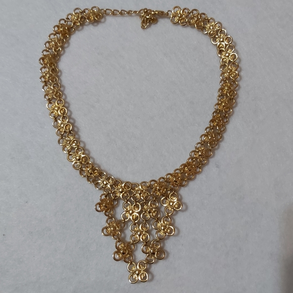 Fifth Avenue Collection Gold Plated Necklace, Bracelet and Earrings Set - Picture 3 of 12